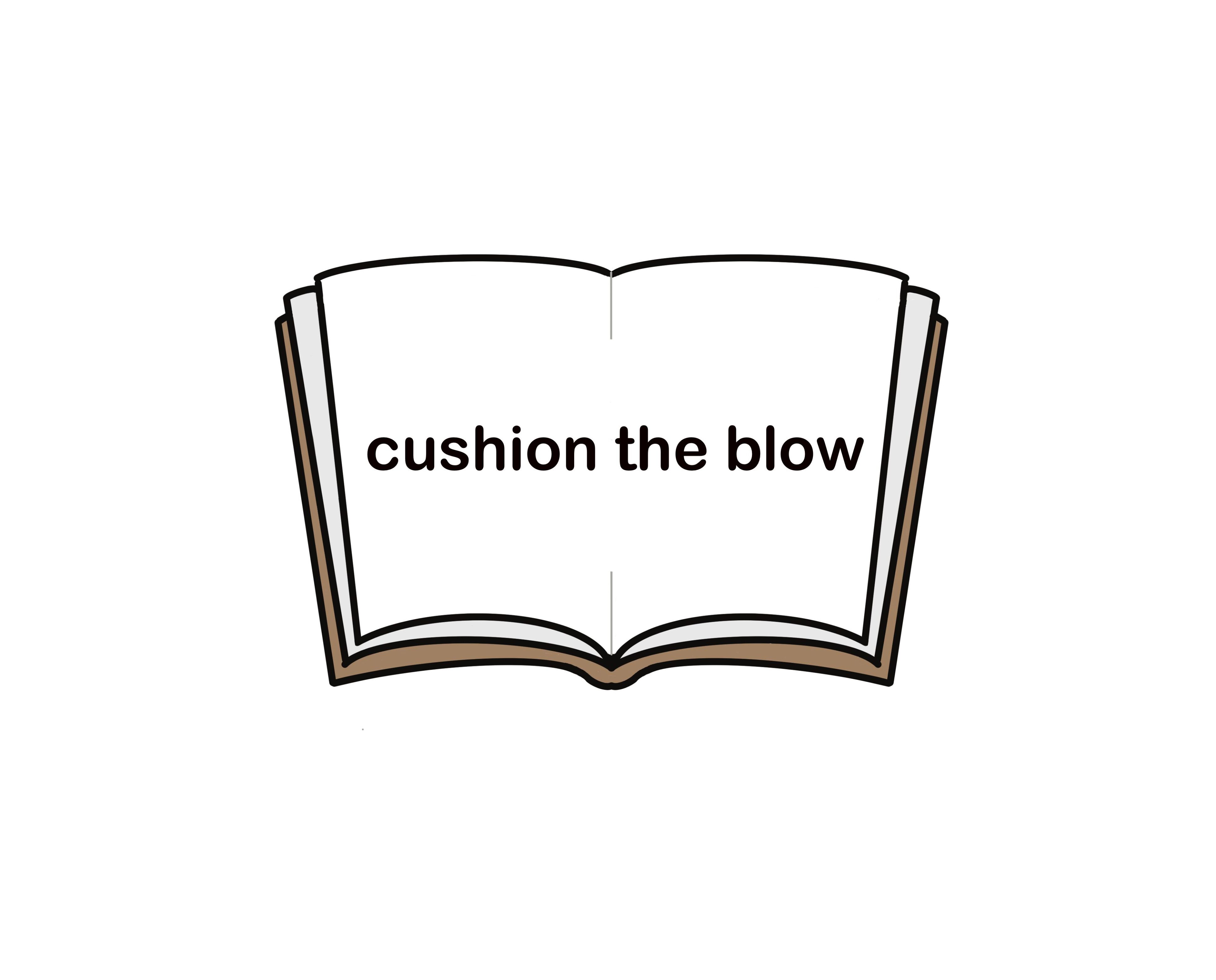 cushion the blow 意味