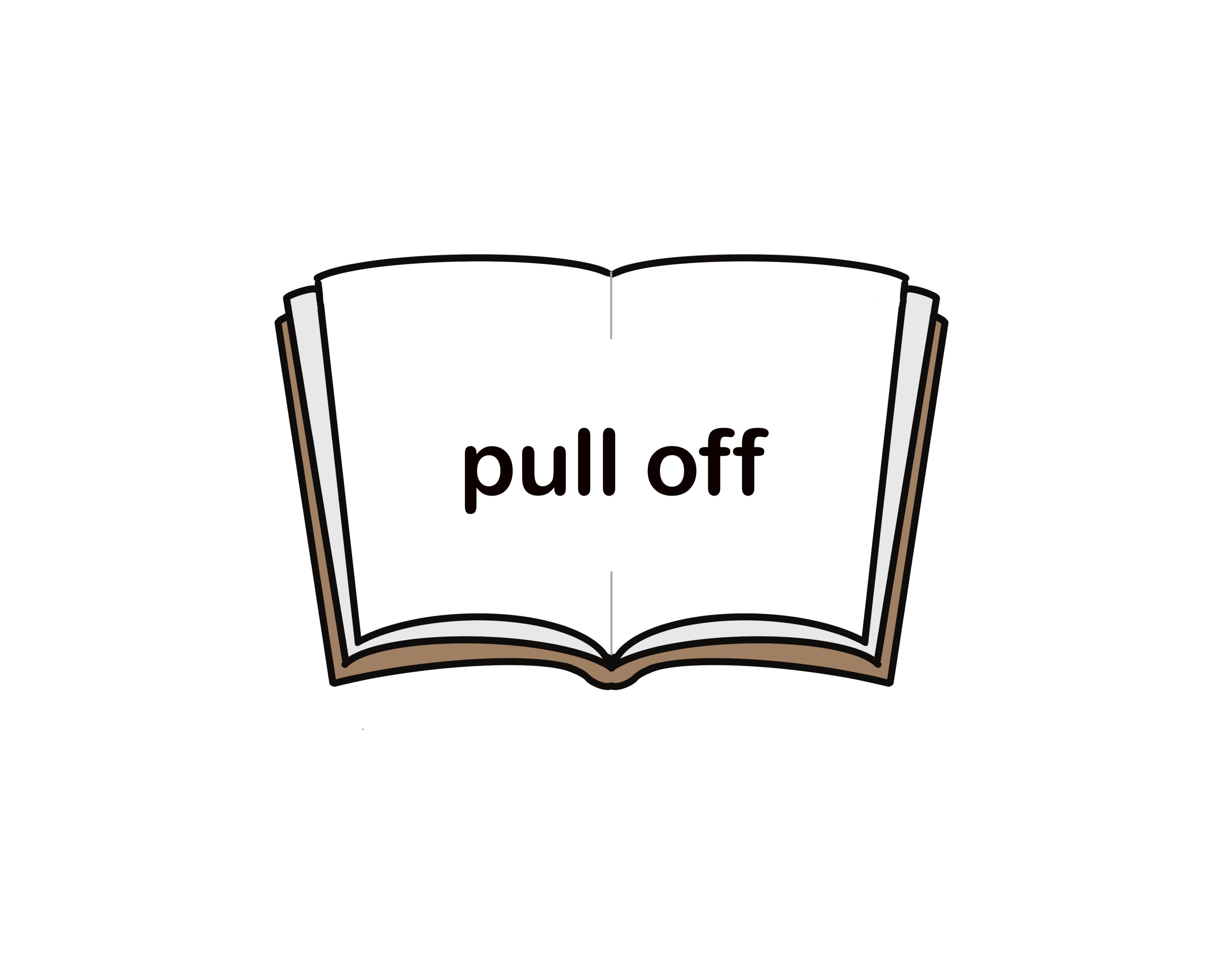 Pull Off Past Tense